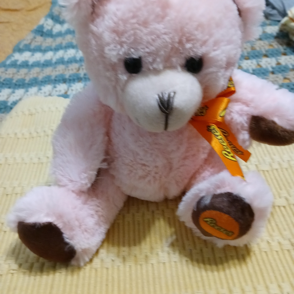 Reese's Candy Pink Bear